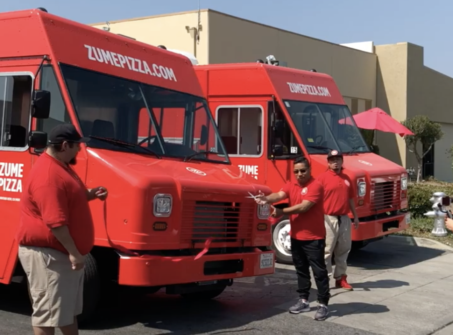 Truck ribbon-cutting